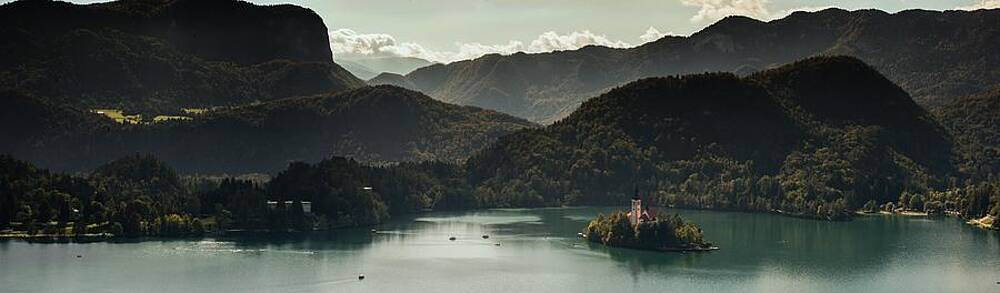 Landmark Photograph - One Autumn Afternoon By Bled by Robert Grac