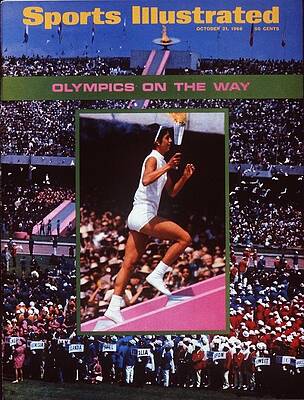 Mexico Photograph - Opening Ceremony, 1968 Summer Olympics Sports Illustrated Cover by Sports Illustrated