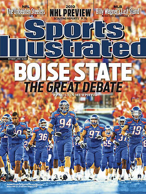 Boise State Football Team at Sports Illustrated Wall Art
