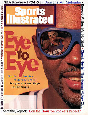 Sports Illustrated Cover Featuring Charles Barkley Photograph