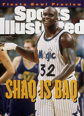 Shaquille O'Neal on Sports Illustrated Photograph