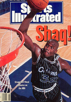 Shaquille O'Neal Slam Dunk Photograph