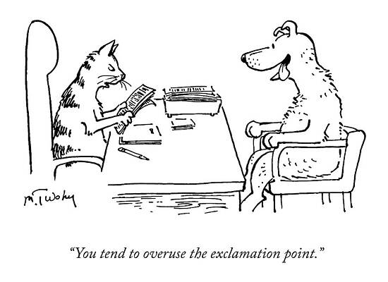 Cat Editor Critiques Dog's Writing Drawing