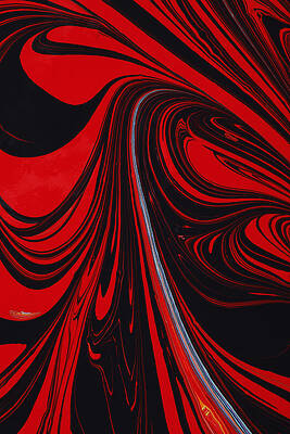 Wall Art featuring the photograph Paint Streaks by Paul Taylor