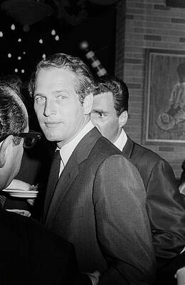Wall Art featuring the photograph Paul Newman by Art Zelin