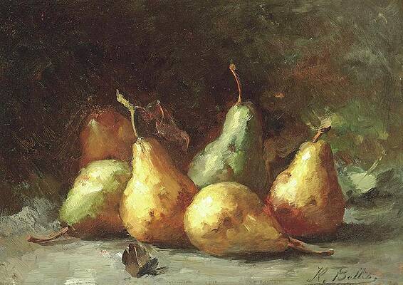 Still Life with Pears Wall Art