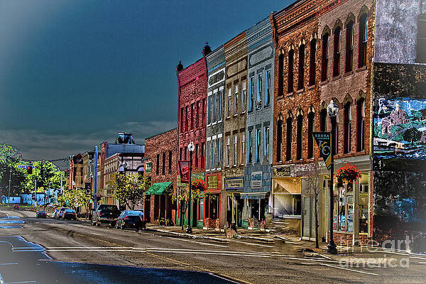Architecture Wall Art featuring the photograph Penn Yan by William Norton