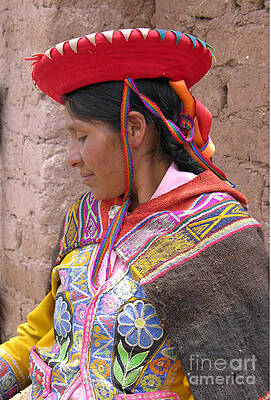 Peru Photograph - Peruvian Profile by Randall Dill