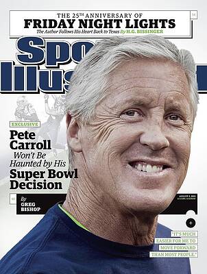 Pete Carroll Sports Illustrated Cover Wall Art