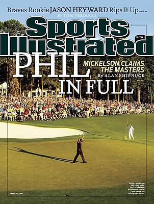 Phil Mickelson Wins the Masters Photograph