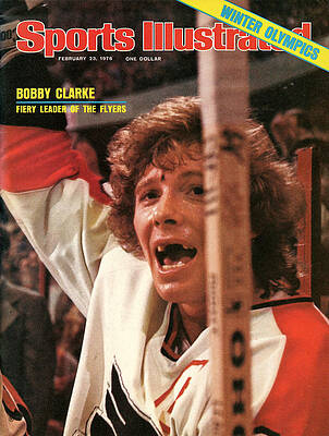 Bobby Clarke on Sports Illustrated Cover Wall Art