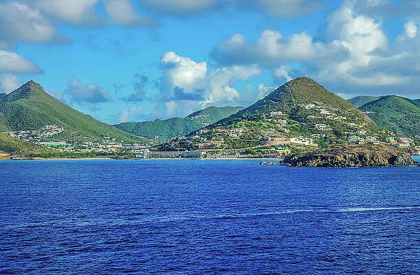 Island Wall Art featuring the photograph Phillipsburg, St. Maarten, Caribbean by Dawn Richards