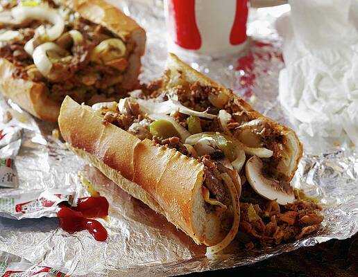 Philly Cheese Steak Sandwich Print