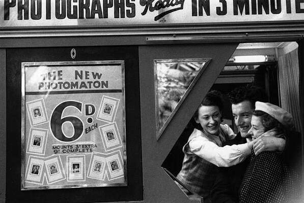 Wall Art featuring the photograph Photo Booth by Ronald Startup