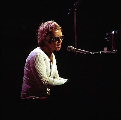 Elton John Live Performance Photograph