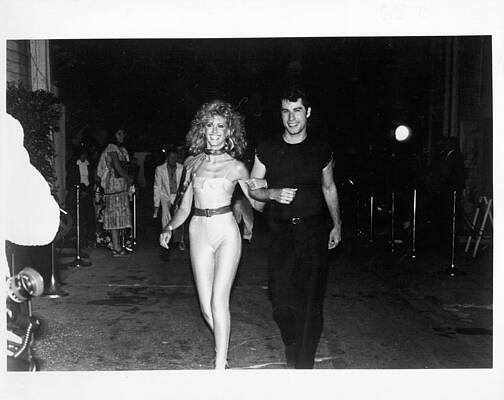 Celebrity Couple Walking at Night Wall Art