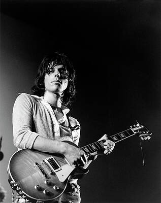 Guitarist in Concert Photograph