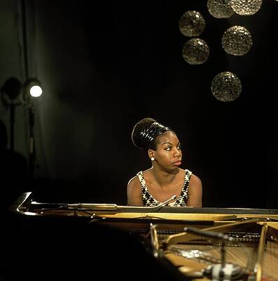 Piano Performance by Renowned Singer Photograph