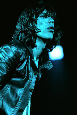 Wall Art featuring the photograph Photo Of Rolling Stones And Mick Jagger by Fin Costello