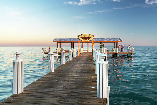 Pier At Cheeca Lodge, Islamorada by Laura Zeid