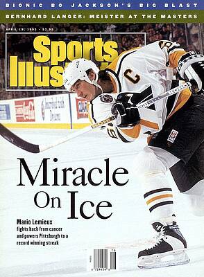 Mario Lemieux's Ice Triumph Wall Art