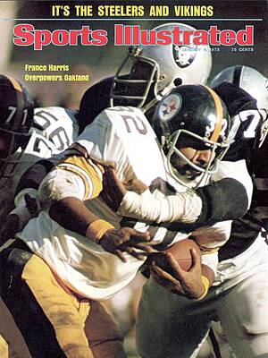 Franco Harris in Action Wall Art