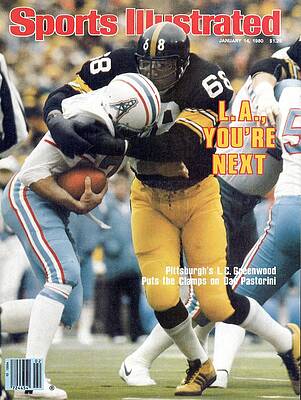 L.C. Greenwood Tackles Dan Pastorini Photograph