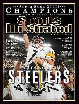 Super Bowl XLIII Champions Cover Wall Art