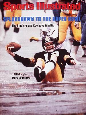 Terry Bradshaw on Sports Illustrated Cover Photograph