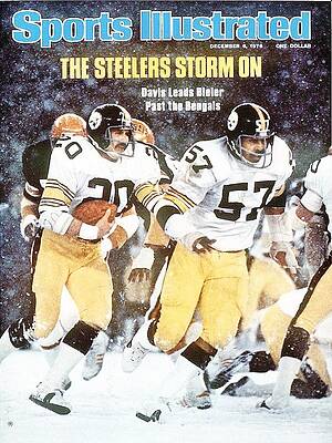 Pittsburgh Steelers on Sports Illustrated Cover Photograph