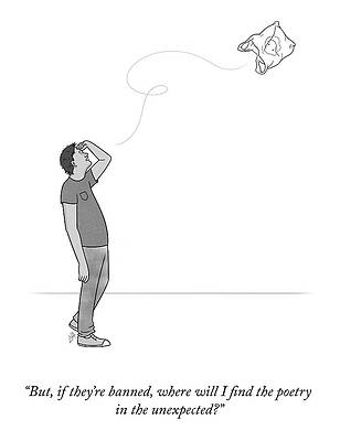 Wind Drawing - Poetry In The Unexpected by Lila Ash