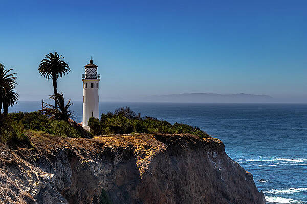 Beautiful Photograph - Point Vicente Lighthouse by Ed Clark