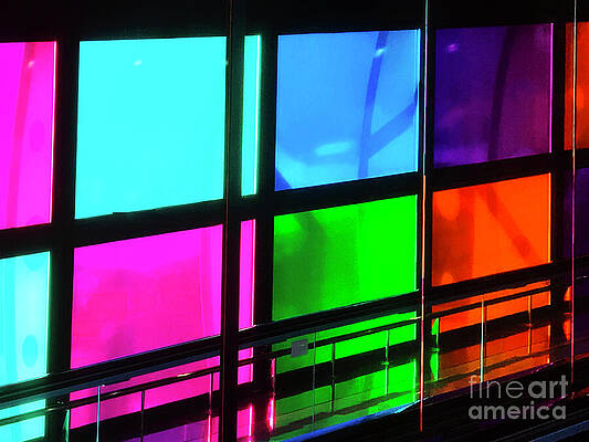 Color Wall Art featuring the photograph Polychrome Passageway by Rick Locke - Out of the Corner of My Eye