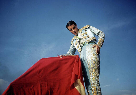 Matador with Red Cape Wall Art