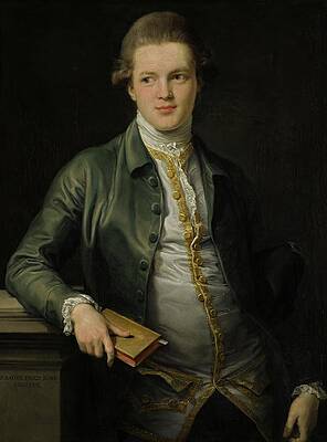 Pompeo Batoni Painting - Portrait Of Thomas Orde, Later Orde-powlett And 1st Baron by Pompeo Batoni