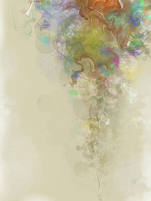 Flower Digital Art - PRELUDE Dreams Of Spring by Gina Harrison