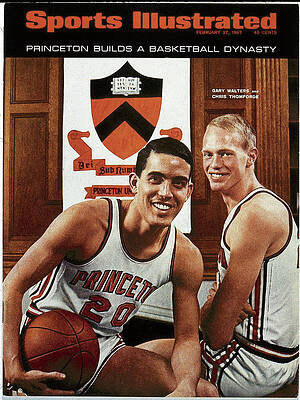 Princeton Basketball Stars on Magazine Cover Wall Art