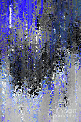 Hopeful Painting - Psalm 33 18. Hope In His Mercy by Mark Lawrence