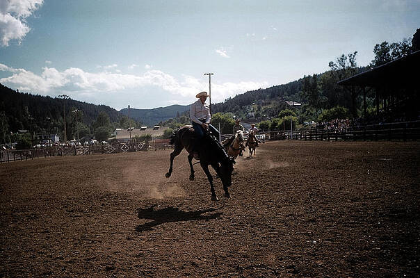 Wall Art featuring the photograph Rapid City Rodeo by Michael Ochs Archives