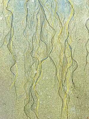 Digital Art - Rapunsel On The Beach by Gina Harrison