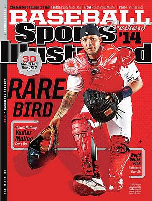 Yadier Molina on Sports Illustrated Cover Photograph