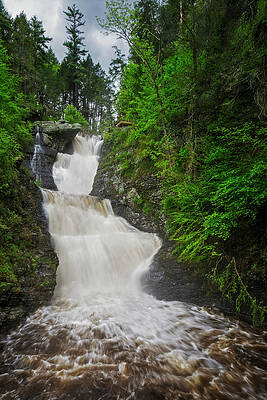 Summer Photograph - Raymondskill Waterfalls by Susan Candelario