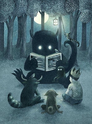 Where the Wild Things Gather Wall Art