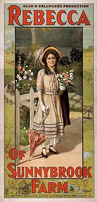 Strobridge And Co Lith Painting - Rebecca Of Sunnybrook Farm by Strobridge And Co. Lith.