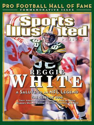 Reggie White on Sports Illustrated Cover Wall Art