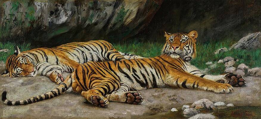 額装品/Tiger/バーンズ 額装品/Tiger/バーンズ Tigers Framed Home