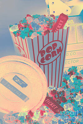 Wall Art featuring the photograph Retro Flicks by Jorgo Photography