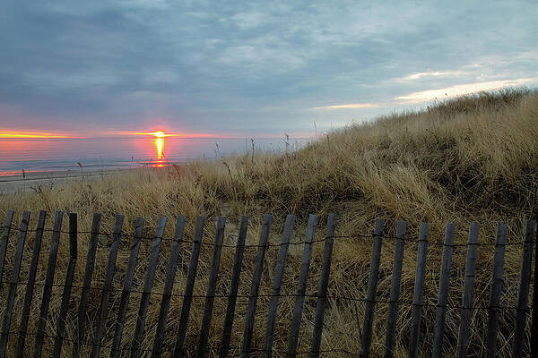 Sunrise Wall Art featuring the photograph Rexhame Light I by Steven David Roberts