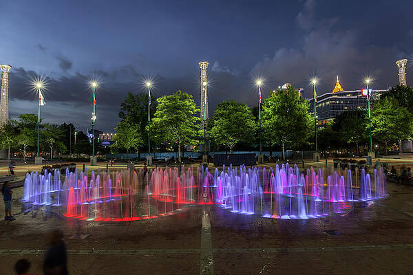Building Photograph - Rings Of Fire by Kenny Thomas