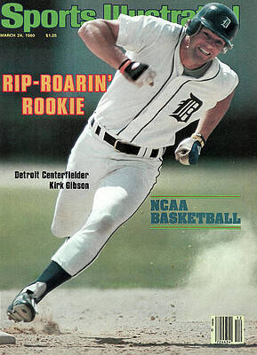 Kirk Gibson on Sports Illustrated Cover Photograph